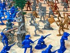 Civil War Playset  2 - Pickett s Charge- 54mm Plastic Toy Soldiers