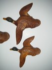Vintage 1946 Multi Products Inc Flying Mallard Duck Wall Hanging Figures  as-is 