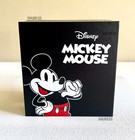 Disney Mickey Mouse - Accutime Black   White Vintage-style Watch  new W  Box 