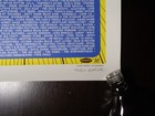 Ames Bros 2008 Bonnaroo Music Festival Pearl Jam Metallica Concert Poster S   d