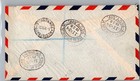 1938 Port Moresby Papua New Guinea Registered Airmail Cover To New York Ny Usa