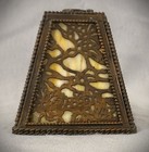 Antique Arts   Crafts Mission Riviere Studios Bronze Glass Lampshade Tiffany