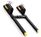4000lbs 60  Clamp Pallet Forks Tractor Stabilizer Bar For Tractor Bucket Loader