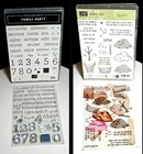 Stampin Up Stamps Paper Pumpkin  big Lot Of 72 Pcs   stamps Only  All Brand New