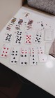 Vintage Walt Disney World Miniature Souvenir Playing Cards Complete Plastic Case