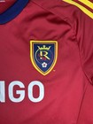 2012 13 Adidas Real Salt Lake Home Jersey Men s Xl Red blue Mls Patch
