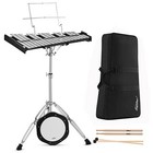  Professional 32 Note Glockenspiel Xylophone Bell Kit Percussion Kit With 8 