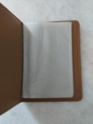 Vtg Coach Brown Leather Photo Album Book Holder Portable Travel Storage