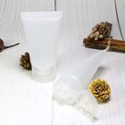 30 Empty 1oz Frosted Pe Tubes Squeeze Cosmetic Cream Lotion Travel Bottles B2