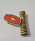 Vtg 1950s Revlon Futurama  576 Lipstick Tube W starburst Flip-up Mirror  Retro  