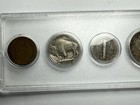 1929 S Us Mint Set- 5 Coin Set - Silver -half Dollar Quarter Dime Nickel Cent