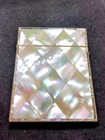 Antique Mosaic Cigarette Card Case Complete 