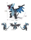 New Mega Charizard X Plush Soft Toy Doll Stuffed Animal Teddy