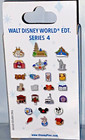 Disney World Tiny Kingdom 1st Edition Series 4 Sealed Box 3 Mystery Pins New Wdw