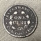 1837 Feuchtwanger Cent   Vg   Scarce