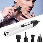 Electric Nose Hair Trimmer Rechargeable Ear Face Eyebrow Beard Shaver Clipper