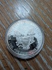 2012-w  1 Proof American  999 Silver Eagle Dollar Not Original Capsule 