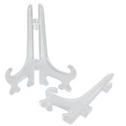 24 Pack Plastic Easel Plate  Display Stands Picture Frame Holder  Mini Easel    