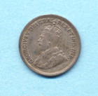 Newfoundland 5 Cent Silver 1912 Fine  Free Ship