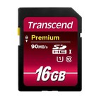 Transcend 16gb Sdhc Sd Class10 Uhs-i Flash Memory Card 300x 16 Gb Ts16gsdu1