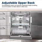 24 In  Front Control Standard Built-in Stainless Steel Dishwasher With 3rd Rack