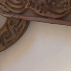 Celtic Cross Decorative Wall Hanging Brown Celtic Knot Design Christianity