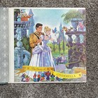 1962- Walt Disney    cinderella Magic Mirror    Vintage Vinyl Record Album Lp