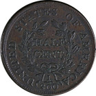 1804 Half Cent  spiked Chin  Choice Xf C-8 R 1 Great Eye Appeal Nice Strike