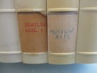 Vintage Lot Of 7 Basf Disc Carriers With 7 Reel To Reel Tapes 7  Untested