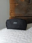 Tumi For Delta Black Travel Toiletry Cosmetic Bag Case With Goodies New