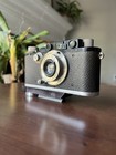 Leica Iii   Model F  113052 Black   Elmar 5cm F 3 5   Case   Leitz Ny Flash