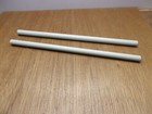  qty 2  1 2  X 12  Fibergrate Fiberglass Dynaform Solid Rod Iso Natural