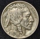 1920-d  Buffalo Nickel    Tougher Date Coin   Au