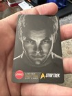 Amc Gift Card  0 Star Trek Limited Edition Set Of 4 Cards