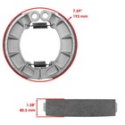 Front Brake Pads   Rear Shoes For Yamaha Xvs650a V-star 650 Classic 1998-2010