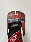 Rawlings Baseball Batting Gloves Youth Medium Red Black Cream Walbg220-s-89