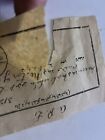 1917 Hijaz  Hashimite Post Ticket To Higaz Saudi Arabia Makkah Cancel Scarce