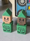 Playskool Vintage Familiar Places Texaco Playset  1107 Station Only W 2 Figures