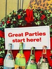 Vintage C  1960 Canada Dry Hanging Sign Coca Cola 7up Pepsi Dr Pepper Christmas