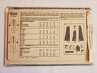 Vintage Dress Sewing Pattern Simplicity 8249 Misses Size 14 Uncut Ff Retro 1977
