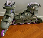 Roller Derby Inline Skates V-tech 500  Adjustable Woman   s Size Size 6-9 Gray