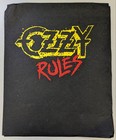 Ozzy Rules Vintage 1991 Monowise Winterland Tshirt Promo Proof Sample Pellon