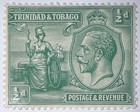 Travelstamps  Trinidad   Tobago Stamps Sg 218 Scott  21 - 1 2d Mint Mogh