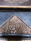 2 Antique vintage Carved Wood Wooden  Tinket  jewelrybox