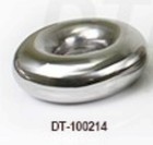 Dt-100214 Stainless Polish Fabrication Header Donut 2 25  Od Center Hole Radius