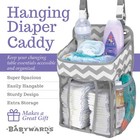 Hanging Diaper Caddy Organizer - Large Nursery Storage For Essential Newborn    