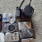 Lot Of 36 Digital Cameras Nikon  Canon  Sony  Etc - For Parts Or Repair Only  2