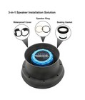 Spb65 Foldable Silicone 6 5    Car Speaker Baffle Kits With Egg Crate Foam  Pair