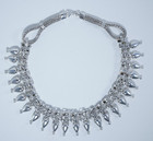 Antique Judaica Silver Jewish Wedding Necklace  107g  Professionally Polished