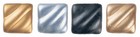 Amaco Rub  n Buff 4 Color Set Silver Leaf Antique Gold Gold Leaf Ebony